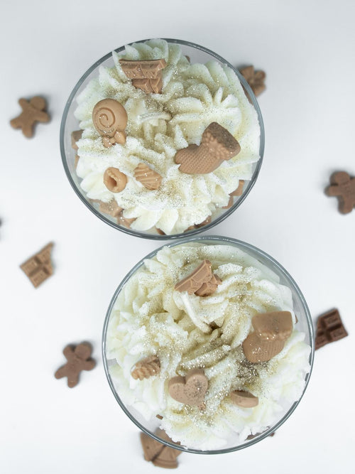 Lebkuchenkerze / Dessertkerze / Weihnachtsgeschenk / Geschenkidee / Duftkerze
